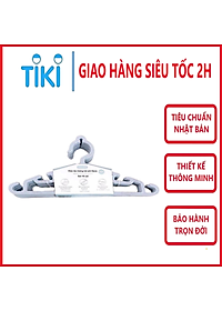 Set 10 chiếc móc áo mỏng trẻ em Hara 185 hàng cao cấp - giao màu ngẫu nhiên
