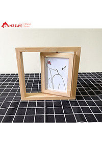 Khung ảnh để bàn xoay dọc nhiều kích thước, khung ảnh trang trí Anzzar KAX-01
