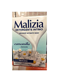 Dung dịch vệ sinh hoa cúc trắng Malizia Delicate Wash Chamomile 200ml tặng kèm móc khóa