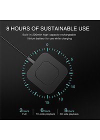 ROGTZ - Thiết bị thu phát Bluetooth 5.0 2 trong 1 BT-13 Kết nối âm thanh không dây Kết nôi đa dạng Android/IOS/Tablet/PC/Laptop/CD/Mp3-Player Ổn định Âm thanh mượt mà Cổng 3.5mm Pin 200mAh/3.7V Khoảng cách 10m Dải tần 2.402GHz - 2.480GHz Hàng Chính Hãng