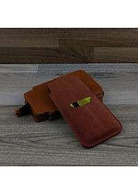 Bao Da Dây Rút dành cho iphone xs max Da Bò 