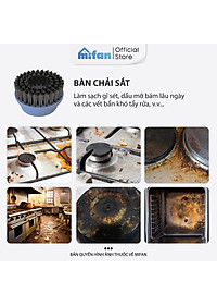 Máy Cọ Rửa Điện Cầm Tay Đa Năng Mifan K3 25W - Kèm 4 Đầu Chổi, Pin Sạc 2000mAh, Chống Nước IPX7, Tốc Độ 500rpm, Bảo Hành 12 Tháng