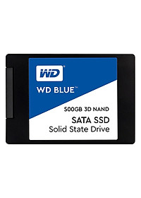Ổ Cứng SSD WD Blue 3D NAND 500GB WD WDS500G2B0A (2.5 inch) - Hàng Chính Hãng