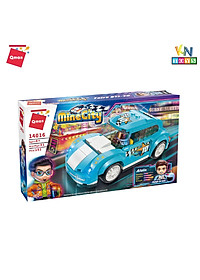 Đồ chơi lắp ráp, xếp hình Qman – Xe đua (nhiều mẫu khác nhau)