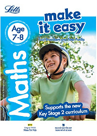 Sách Letts Make It Easy - Maths (Age 7-8)