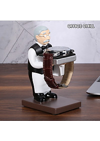 Giá Đỡ Đồng Hồ Đeo Tay Hộp Đựng Đồng Hồ Trong Suốt Chống Bụi Trang Trí Decor GDDH Office Chill