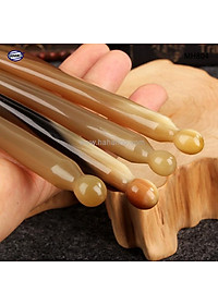 Cây Mát xa ấn huyệt bằng sừng thần thánh (MH804) Đầu tròn đánh bay vết nhăn da mặt - Chăm sóc sức khỏe