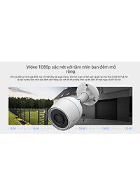 Camera IP Wifi hồng ngoại EZVIZ C3TN 2MP H256 - Hàng chính hãng