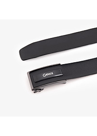 Thắt Lưng Nam Dây Lưng Da Thật GENCE LG48 Chất Liệu Da Bò Cao Cấp Màu Đen