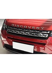 Tem dán trang trí xe ô tô ,tem dán chữ DISCOVERY  màu vàng,bạc, đen