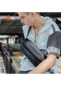 Túi đeo hông, đeo ngực Arctic Hunter YB00043 chất liệu Oxford chống thấm nước, nhiều ngăn đa năng, phù hợp chạy bộ