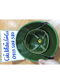 Mũ cối tàu lòng vàng cốt phíp không ngấm nước vải gabadin tô châu 