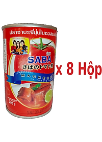 Cá Nục Saba Nhật Sốt Cà 290g Hiệu Ba Cô Gái Lốc 8 Lon (290G x 8)