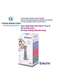 Máy tăm nước cầm tay cao cấp B.Well Swiss WI 912 - nhập từ Thụy Sỹ - BWell 912