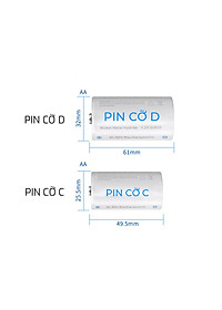 Pin Sạc Cỡ C/D 4000/5000mAh Và Sạc BST-C821BW