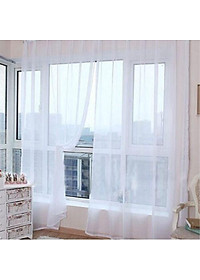Rèm Voan Trắng Tinh Khiết, Loại 1, Vải Treo Tường Trang Trí Decor Phòng Ngủ