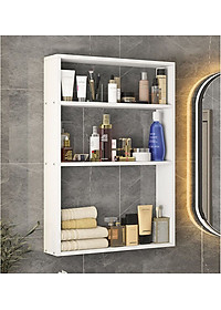 Kệ mỹ phẩm treo tường IGA gỗ mdf phủ melamin chống nước - GP331