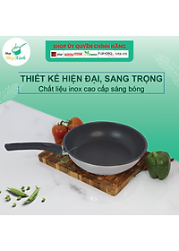 Bộ nồi chảo xửng hấp 3 Đáy Inox 430 cao cấp Fivestar Standard bếp từ nắp kính , tặng 1 vá canh