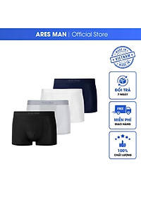 Combo quần lót nam, quần boxer nam chất thun lạnh kháng khuẩn co giãn 4 chiều - Ares Man