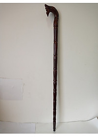 Combo Ba Gậy batoong bằng gỗ - đầu rồng dụng cụ hỗ trợ cho người già