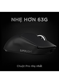 Chuột Logitech G Pro X Superlight - Hàng chính hãng