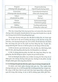 Phát Triển Và Quản Lí Chương Trình Giáo Dục