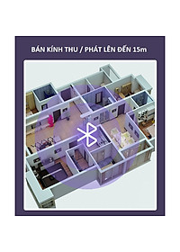 Thiết bị thu phát âm thanh Usb bluetooth 5.0 âm thanh đa chức năng jack cắm 3.5mm  KitAcoom cho loa, ô tô tai nghe bluetooth, biến loa thường thành loa Bluetooth, Hàng Chính Hãng