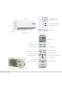 Máy lạnh Daikin Inverter 1 HP FTKB25WMVMV-HÀNG CHÍNH HÃNG-GIAO HÀNG TOÀN QUỐC.