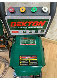 MÁY RỬA XE CÔNG NGHIỆP CHỈNH ÁP CÔNG SUẤT 2500W/150 BAR DEKTON DK-HPW2500 - HÀNG CHÍNH HÃNG