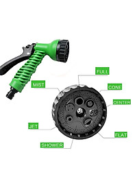Đầu Vòi Tăng Áp Lực Nước 7 Chế Độ Rửa Xe , Tưới Cây Sân Vườn .. - PaKaSa