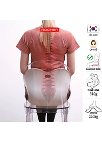 [Mình Ngọc_Chi phí thấp nhất _Ghế Roichen] Ghế  chỉnh dáng ngồi đúng Roichen Hàn Quốc, Ghế dành cho Nữ Màu Tím nhạt