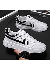 Giày Sneaker Nam, Giày Da Nam Cao Cấp Phong Cách Hàn Quốc New 2022