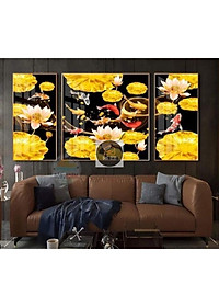 XẢ KHO TRANH TRÁNG GƯƠNG BỘ 3 BỨC SIÊU TO DÀI 1,4M, XẢ KHO GIÁ XƯỞNG