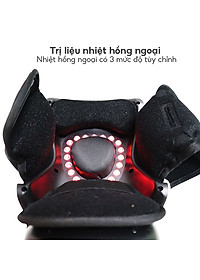 Máy Massage Đầu Gối Nikio NK-186 - Công Nghệ Rung, Túi Khí Xoa Bóp Nhẹ Nhàng Giúp Khớp Gối Thư Giãn, Giảm Đau Nhức - Kết Hợp Miếng Dán Xung Điện Matxa Giãn Cơ, Giảm Đau Nhức Toàn Thân - Dòng Pin Sạc
