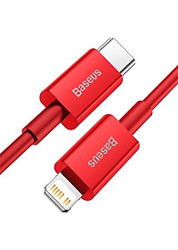  Cáp Sạc Baseus Sạc Nhanh Superior Series Đầu Type-C Sang iP PD 20W- Hàng chính hãng.