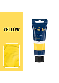 Màu Acrylic Tuýp 75ml Đủ Màu Finenolo Cao Cấp Deli - Tô Đất Sét, Đất Nặn Tự Khô, Vẽ Túi Vải Tote, Quần Áo DIY, Giày, Tranh Tường, Đa Chất Liệu, Tươi Sáng, Nhanh Khô - EC75