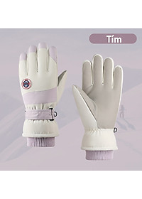 Găng tay lót lông cừu giữ ấm mùa đông chống gió, kháng nước Rhino G904 Bao tay chống trượt đi xe máy, xe đạp cho nam nữ, bảo hộ đi phượt