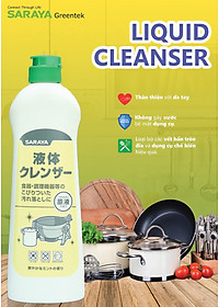 Kem Tẩy Rửa Đa Năng Saraya Liquid Cleanser - Chai 400g