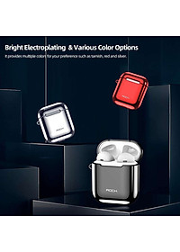 Bao case cho airposd 1 / 2 chống sốc hiệu ROCK RPC-1483 mỏng 2mm, bảo vệ toàn diện, vật liệu cao cấp - Hàng nhập khẩu