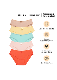 Nơi bán Bộ 5 quần lót nữ basic Comfort Modal MILEY LINGERIE - Màu ngẫu nhiên