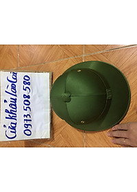 Mũ cối tàu lòng vàng cốt phíp không ngấm nước vải gabadin tô châu 