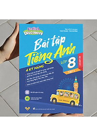 Sách English Discovery 8 - Bài tập tiếng Anh lớp 8 có đáp án - 4 kỹ năng - Tập 1 - ThS. Lê Vy - VivianBooks