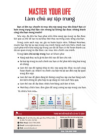 Master your life - Làm chủ sự tập trung