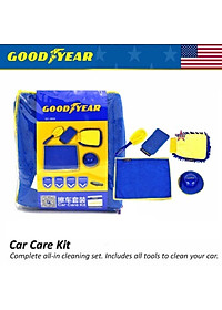 Bộ combo 5 món dụng cụ chăm sóc vệ sinh cọ rửa ô tô, xe hơi nhãn hiệu Goodyear GY-2878
