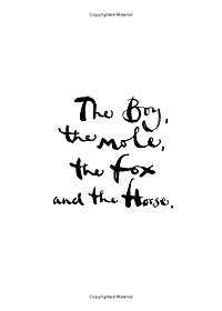 The Boy, The Mole, The Fox And The Horse