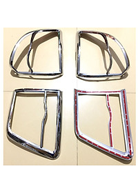 Ốp Viền Đèn Pha Hậu Mạ Crom Cho Xe Ô Tô - Fortuner 2012-2016