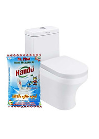 Combo 4 gói Bột thông tắc bồn cầu bể phốt Hando 300Gr