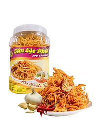 KHÔ GÀ BƠ TỎI TÂN LỘC PHÁT COMBO 1KG - MỖI HŨ 500G