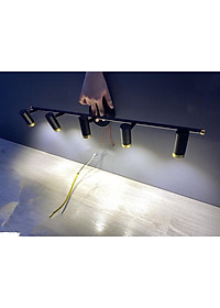 Đèn soi tranh 3 bóng, 5 bóng gương led ánh sáng vàng ,hàng cao cấp trang trí gương đèn phòng tắm phòng khách sang trọng hiện đại