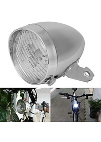 Đèn pha xe đạp phong cách cổ điển 3 đèn LED